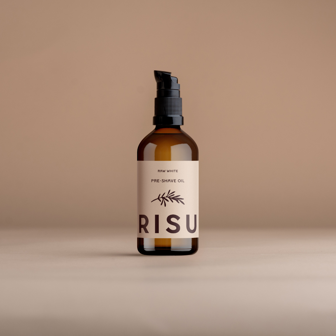 Risu Raw White Pre-Shave Oil - unscented