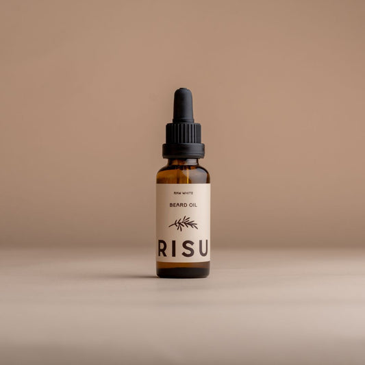 Risu Raw White Beard Oil - unscented (30 ml)