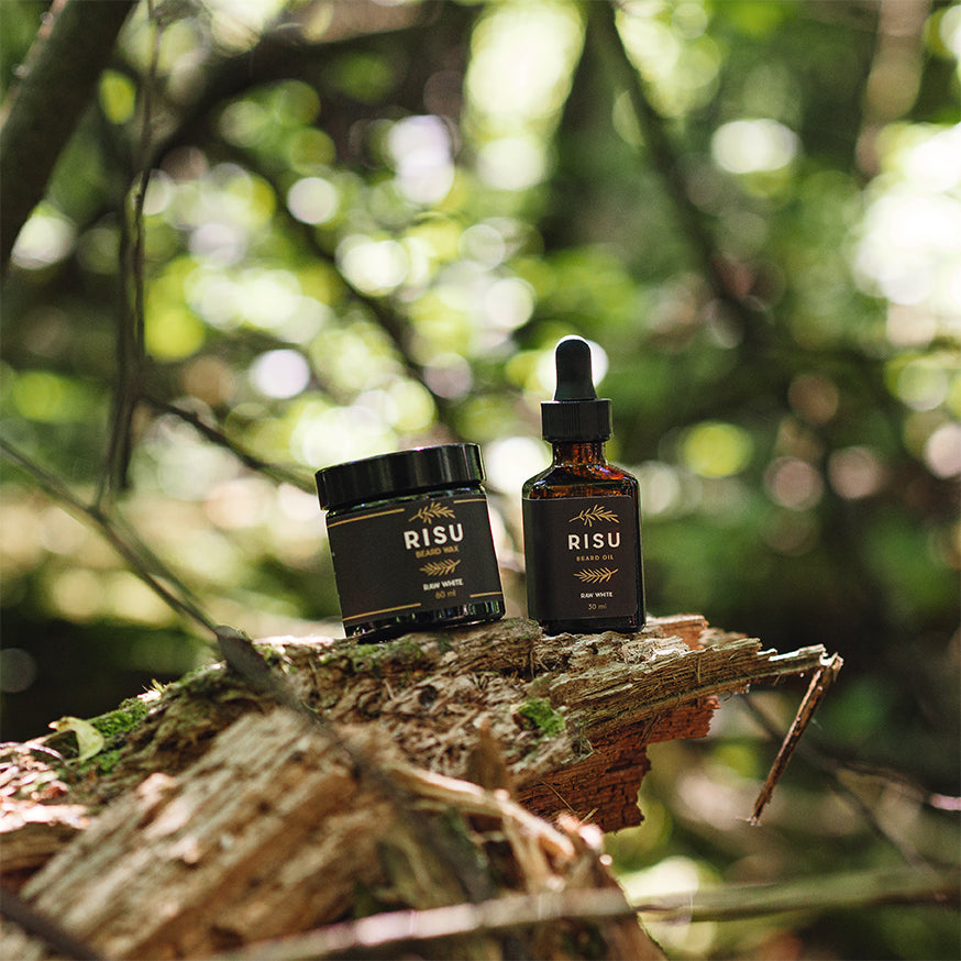 Risu Raw White Beard Oil - unscented