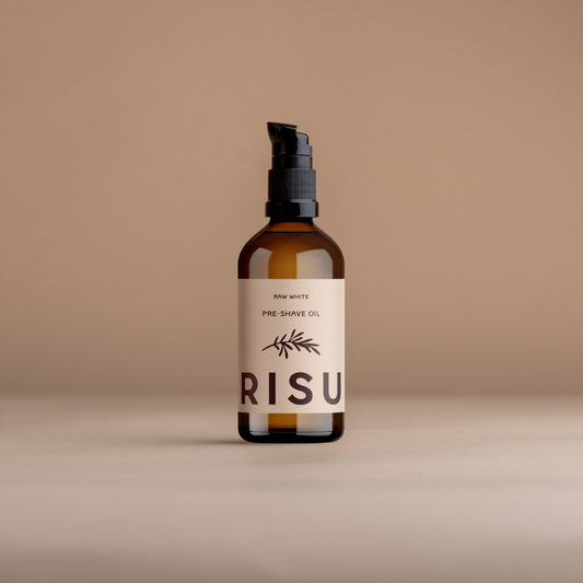 Risu Raw White Pre-Shave Oil - unscented (100 ml)