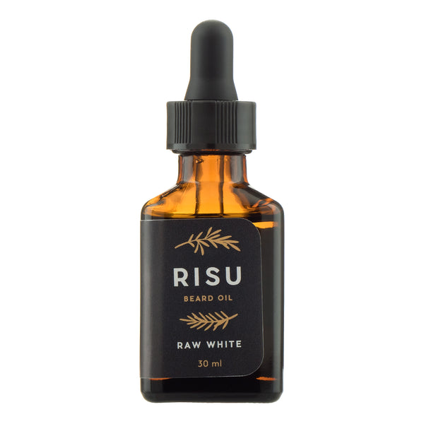 Risu Raw White Beard Oil - unscented